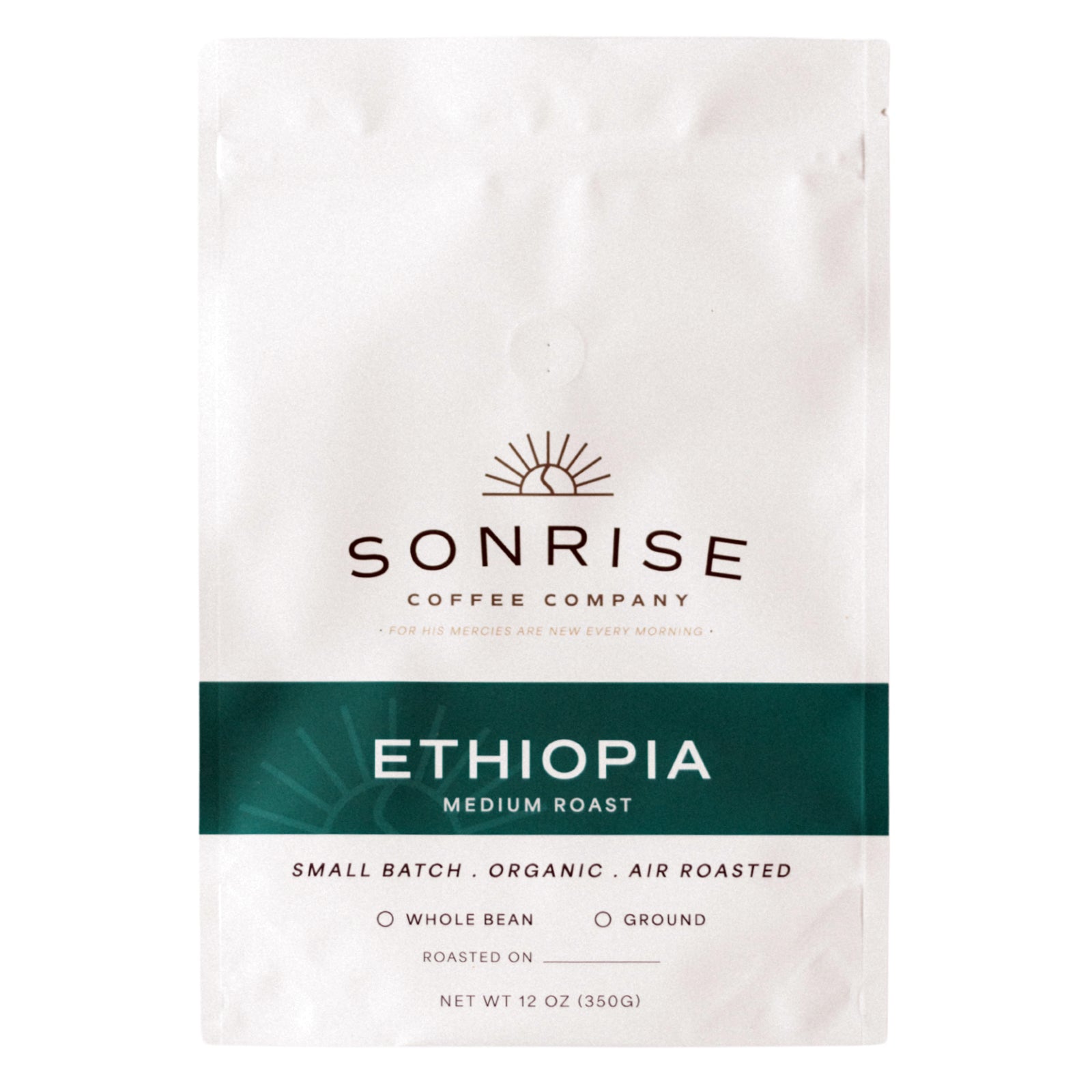 SonRise Coffee Co. Ethiopia Medium Roast Organic Coffee