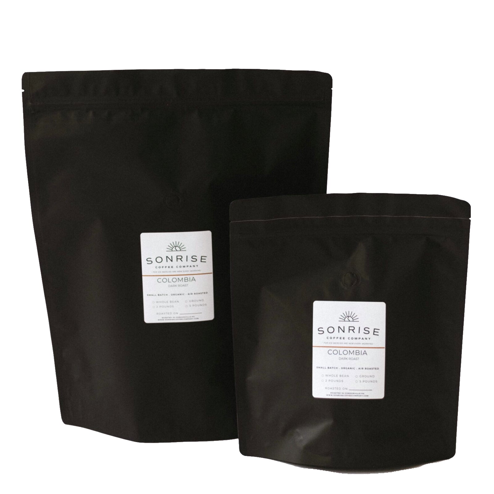SonRise Coffee Co. Colombian Dark Roast Organic Coffee