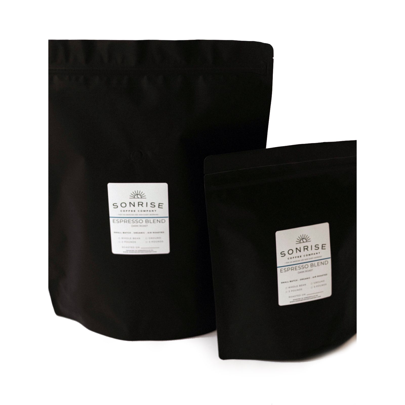 SonRise Coffee Co. Expresso Blend Dark Roast Organic Coffee