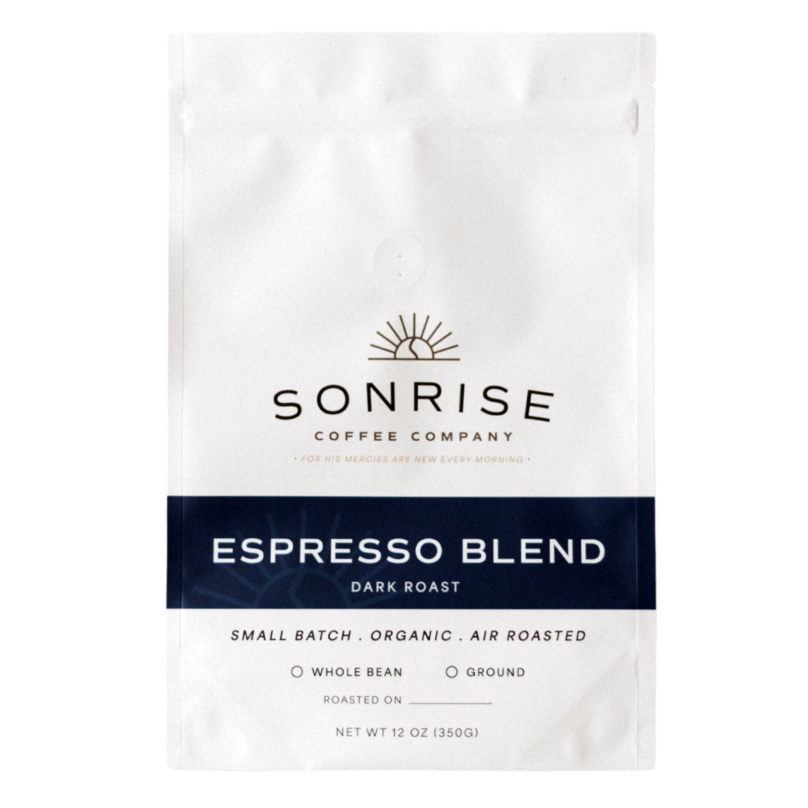 SonRise Coffee Co. Expresso Blend Dark Roast Organic Coffee