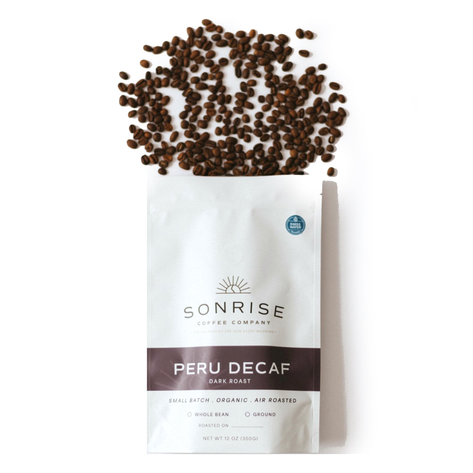 SonRise Coffee Co.Peru Decaf Dark Roast Organic Coffee