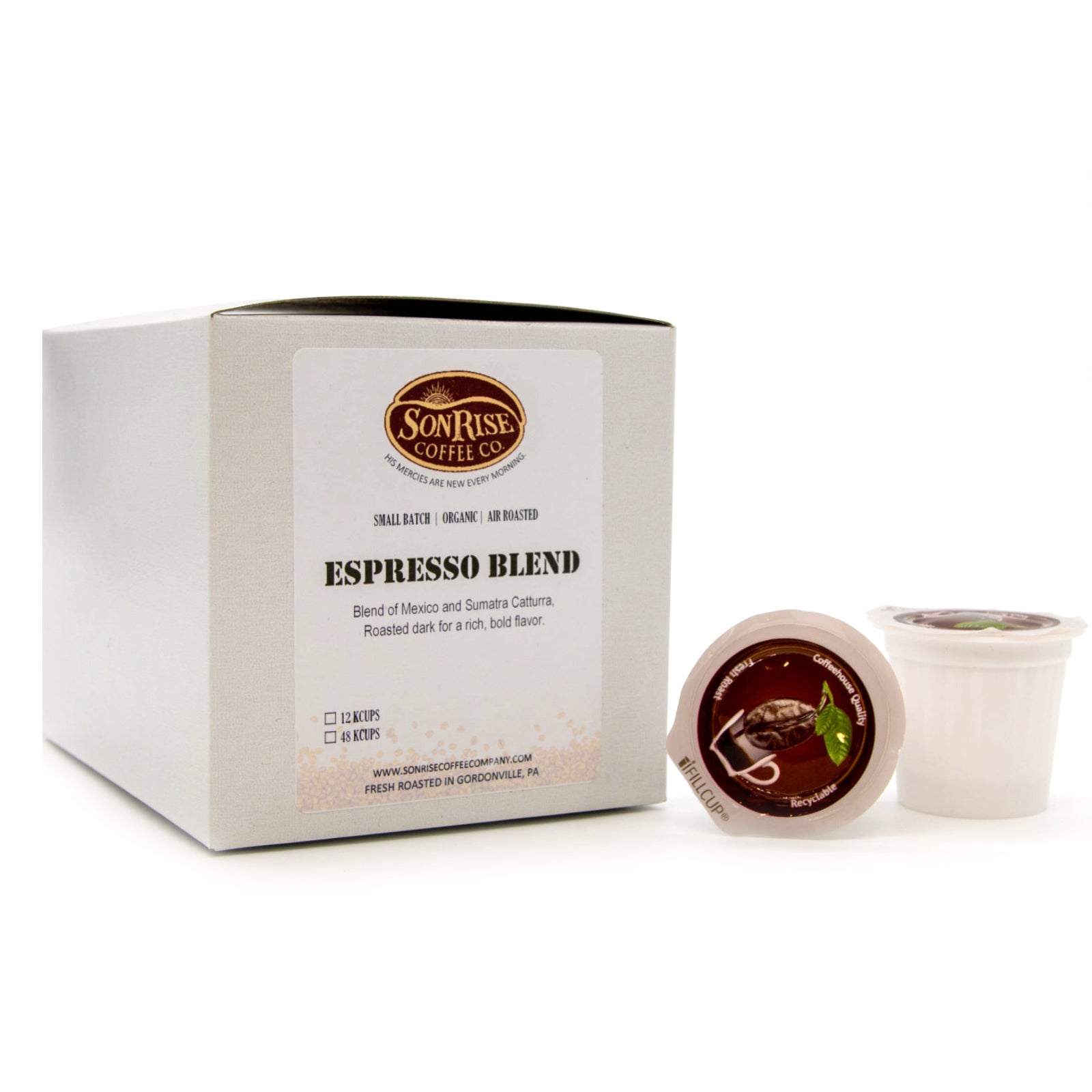 Expresso Blend Dark Roast K‑Cups Organic Coffee