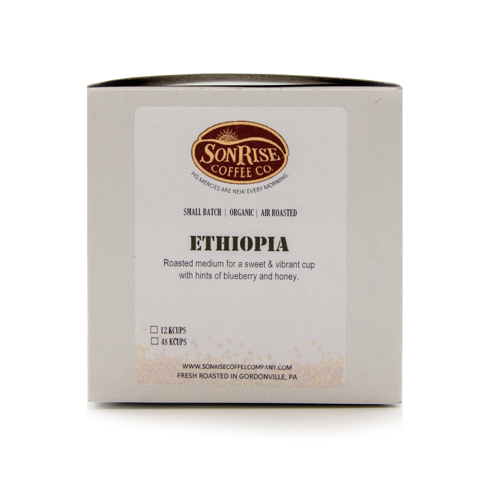 SonRise Coffee Co. Ethiopia Decaf K‑Cups Organic Coffee