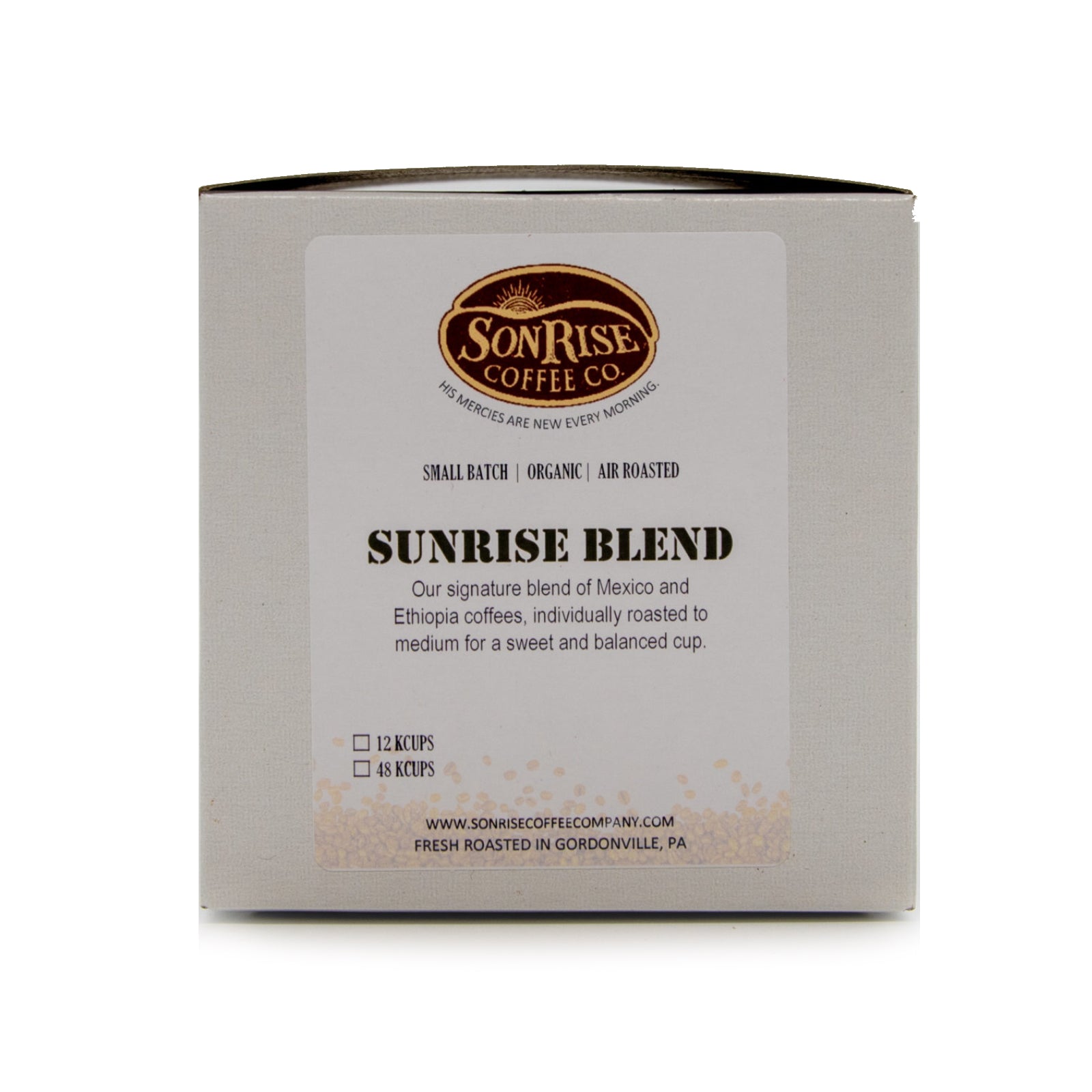 Sunrise Blend Medium Roast K‑Cups Organic Coffee